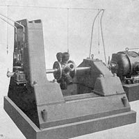 Die erste gelieferte Schenck Auswuchtmaschine