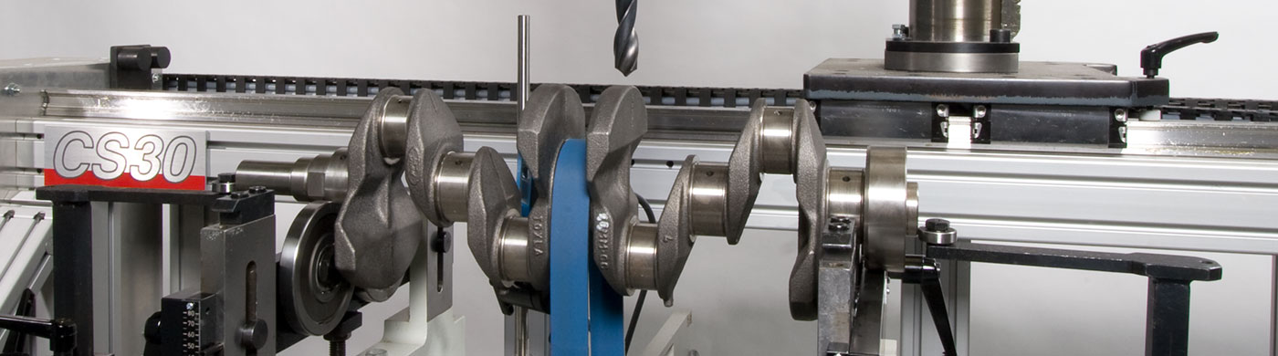 Auswuchtmaschine für Kurbelwellen