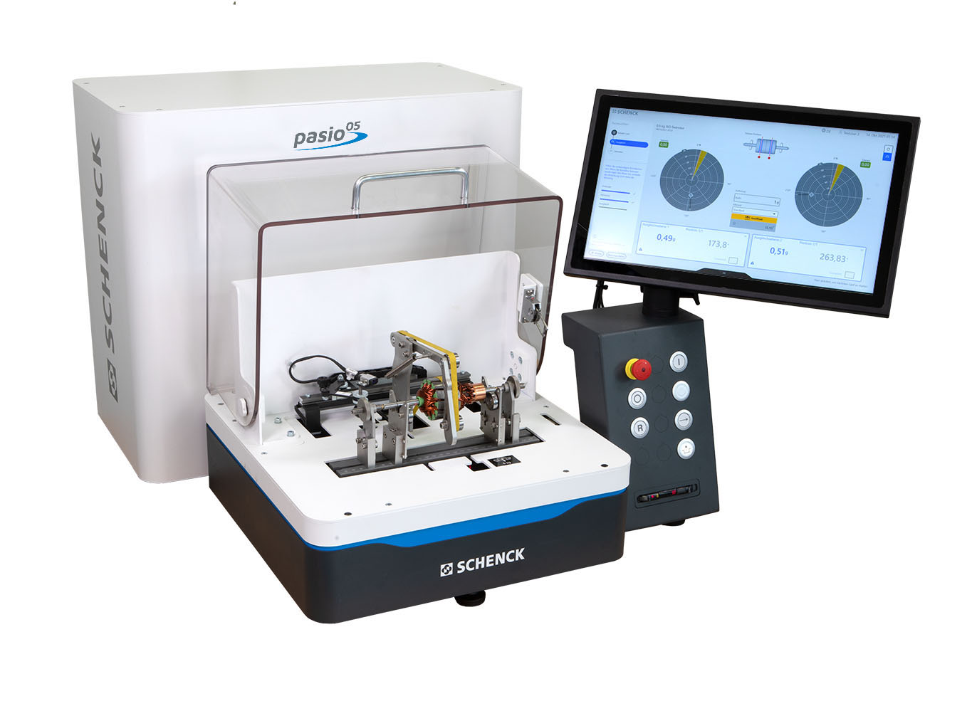 Universal-Auswuchtmaschine für Rotoren bis 500 g